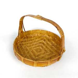 Marvelous Bamboo Rattan Serving <b>Tray</b>,Decorative Handmade <b>Table</b> Ware <b>Tray</b> for Storage <b>Table</b>,Farmhouse Home Decor - Product Image 4