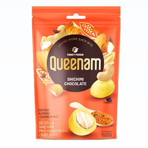 Service Private Label Individual Package HALAL OEM/ODM Dragee <b>Chocolate</b> 150G Shichimi <b>Chocolate</b> Coated Almond Cashew Nuts Snacks - Product Image 1