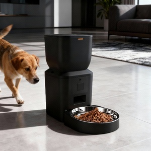 Distributeur automatique de nourriture pour animaux de compagnie Sudex, nouveau design, 4L, bol intelligent, programmable, grande capacité, pour chats et chiens - Product Image 4