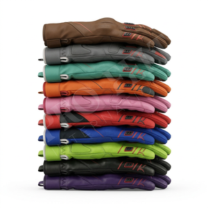 Breathable Anti <b>Slip</b> Motorcycle Riding Gloves Touchscreen <b>Full</b> Finger Protective Cycling Racing Sports Gloves for Men Women - Product Image 1