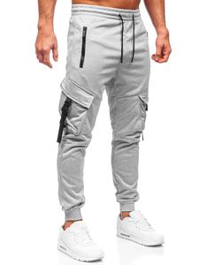 New Style <b>Men's</b> High-Waist <b>Joggers</b> Sport-Style Casual Outdoor Sweatpants Soft Cotton Cargo Pants Lightweight Fabric - Product Image 4