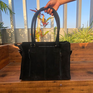 Célèbre marque 2024 nouveau luxe botte point daim cuir sac fourre-tout pour femmes Top qualité concepteur en cuir véritable bandoulière sac à main - Product Image 5