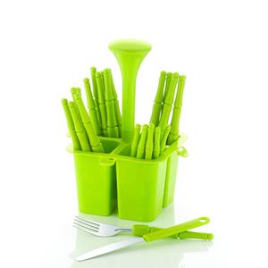 Ensemble de couverts classiques de tous les jours Ustensiles en acier inoxydable durables pour les restaurants et les cafés des ménages - Product Image 6