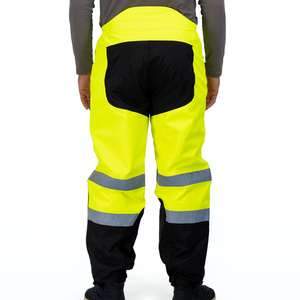 Pantalon de travail haute visibilité pour hommes, pantalon cargo de sécurité, multi-poches, prix bas, pantalon de chantier, meilleur prix - Product Image 3
