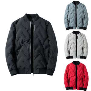 High-End <b>Men's</b> <b>Winter</b> <b>Coat</b> Standard <b>Warm</b> White Duck Polyester Plus Size Casual Anti-Wrinkle Quilted Jacket Hooded Thick - Product Image 5