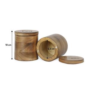 Pot à sucre unique en bois, récipient de rangement pour fruits secs, idéal pour la décoration de la cuisine à la maison, à l'hôtel ou au restaurant - Product Image 5