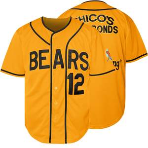 Camiseta de béisbol de alta calidad, uniforme personalizado para equipo, camisa deportiva transpirable, ropa deportiva transpirable de alta calidad con logotipo personalizado a color. - Product Image 1