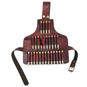 Cinturón de cuero de vaca para cartuchos con forro interior acolchado - Product Image 4