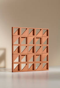 Carrelage en terre cuite maison bâtiment brise décorative bloc pour jardin porche passerelle allée cloison arrière-cour terrasse clôture - Product Image 5