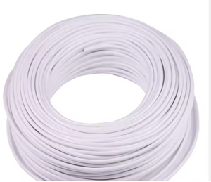 Cable de Silicona y Fibra de Vidrio Trenzado de 4mm2, Cable de Alimentación de Alta Temperatura 200C Blanco y Rojo - Product Image 4