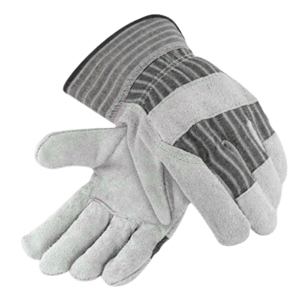 Guantes de Trabajo de Cuero Vacuno Reforzado JNM SAFETY de Canadá, Certificados CE, con Forro Polar y Protección Antivibración - Product Image 5