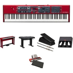 NOUVEAU PRÊT À EXPÉDIER Nords Stage 3 88 Piano numérique de scène à 88 touches lestées avec mécanisme à marteaux - Product Image 2