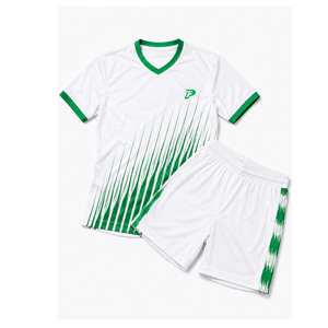 Uniforme de football américain en gros, séchage rapide, logo personnalisé, 100 % polyester, uniforme d'équipe, faible MOQ - Product Image 1