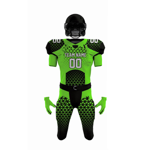 Uniforme de football américain court, haute élasticité, respirant, vente en gros, avec patch brodé personnalisé, logo d'équipe, résistant aux rayures, équipement de gridiron - Product Image 5