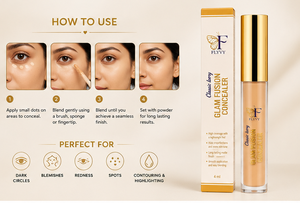 FLYVY Glam Fusion คอนซีลเลอร์ คลาสสิค ไอวอรี่ 4 มล. เครื่องสำอางชนิดน้ำ ปกปิดสูง เนื้อแมตต์ เหมาะสำหรับทุกสภาพผิว - Product Image 3