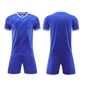 Nouveauté, best-seller, maillot de football respirant, à séchage rapide, léger, unisexe, 100% polyester, logo personnalisé pour l'équipe - Product Image 1