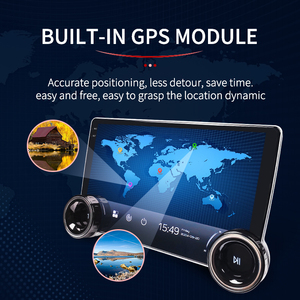 Reproductor Multimedia para Automóvil de 10.1 Pulgadas con Doble Perilla, <span class=keywords><strong>2</strong></span> <span class=keywords><strong>Din</strong></span>, Inalámbrico, Carplay, <span class=keywords><strong>Android</strong></span> Auto, Bluetooth, FM, Wifi, GPS, <span class=keywords><strong>Pantalla</strong></span> Dividida, Universal - Product Image 5