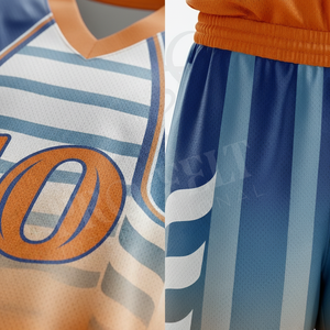 New Arrival Customized Trendy Basketball Sportswear Custom Team Jersey Lightweight Breathable Uniform Athletic Match Men's - Product Image 4