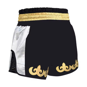 Satin Polyester Fabric Light Weight Muay Thai Shorts Top Quality Jiu Jitsu Kimono Muay Thai Shorts - Product Image 6