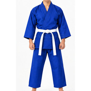 Uniforme de Karate, Tela Cómoda, Ropa de Entrenamiento de Artes Marciales, Cintura Ajustable, Acabado Limpio, Ropa Flexible para Práctica - Product Image 6