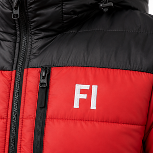 Unisex Casual Winter Padded <b>Jacket</b> Hooded Quilted <b>Zip</b> <b>Up</b> Color Block Outdoor Men's <b>Jackets</b> Quilted Hooded Puffer Coat Wholesale - Product Image 5