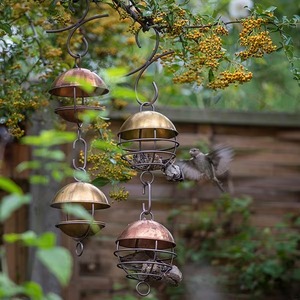 Newest Design Bird Feeder Hanging Bird Feeder Heavy Duty Seed Feeder Fancy Standard Design Antique Design Stylish Large Birds - Product Image 2