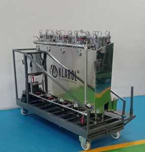 เครื่องกรองน้ำมันทอดเชิงพาณิชย์ |   ระบบกรองและทำให้น้ำมันปรุงอาหารบริโภคได้สะอาด พร้อมอุปกรณ์กำจัดสิ่งเจือปน - Product Image 1