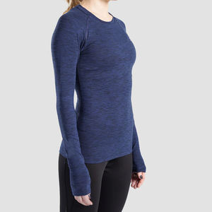 Camiseta Deportiva de Compresión con Cuello en V, Transpirable y de Secado Rápido, Personalizada, de Alta Calidad, para Mujer, Tallas Grandes, Unisex - Product Image 3