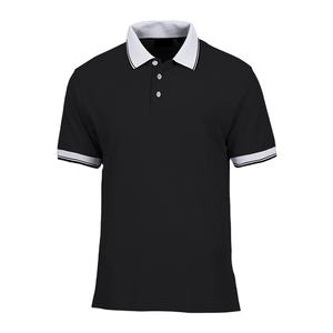 Cómodo 100% algodón para hombre para camiseta Polo Tejido de punto suave y transpirable Diseño moderno y elegante para ropa informal diaria - Product Image 1