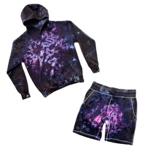 Trajes Deportivos de Algodón Ligeros y Transpirables para Hombre, Hechos a Medida por OEM, de Última Tendencia, Venta al Por Mayor con Logotipo Personalizado, Trajes Deportivos Tie Dye - Product Image 2