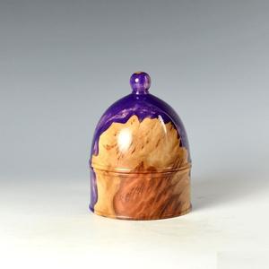 Pot de rangement en bois fait main avec couvercle hermétique à clipser, compatible lave-vaisselle, portable, pour l'organisation du garde-manger - Product Image 3