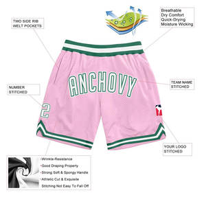 Shorts de basketball décontractés, durables, pour l'entraînement et le jeu, en tissu mesh léger, pour un usage quotidien. - Product Image 5