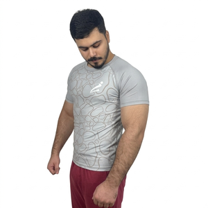 เสื้อรัดกล้ามเนื้อผู้ชายแบบสั่งทำพิเศษ คุณภาพสูง สำหรับ BJJ MMA แห้งเร็ว เหมาะสำหรับเล่นเซิร์ฟและว่ายน้ำ - Product Image 3