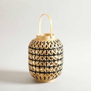 Lanterne décorative en bambou, lanternes tissées à la main, fourniture en gros, autres porte-bougies et pots - Product Image 1