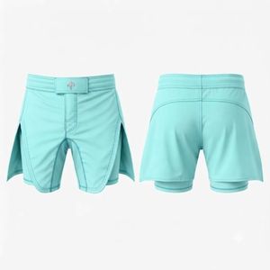 กางเกง MMA รุ่น RIVIAN ATLANTIC คุณภาพสูง ลายพิมพ์แบบ Sublimation ผลิตจากผ้า Spandex/Polyester สำหรับผู้ชาย - Product Image 1