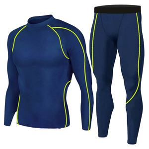 Conjuntos de Leggings de Compresión para Hombre de la Mejor Calidad, para Gimnasio, Fitness, Correr, Trotar, Ropa Deportiva Transpirable y Ecológica - Product Image 4
