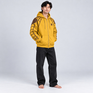 เสื้อฮู้ดดี้ลายแมงมุมสำหรับผู้ชาย วัสดุเนื้อนุ่ม ดีไซน์แมงมุมทันสมัย สวมใส่สบาย มีสีสันให้เลือกตามสั่ง และงานตัดเย็บคุณภาพพรีเมียม - Product Image 5