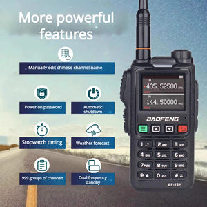 วิทยุสื่อสาร Baofeng UV 18L สำหรับกิจกรรมกลางแจ้ง พร้อม GPS  คลื่นความถี่เต็ม  ปรับความถี่ด้วยปุ่มเดียว  ใช้ได้ในพื้นที่ไกลกัน  วิทยุสื่อสารแบบสองทาง - Product Image 6