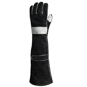 Leather Safety Welding Gloves in Cheap Price Best <b>Material</b> Made <b>Fireproof</b> Anti-Heat Protective Leather Welding Gloves for Adults - Product Image 6