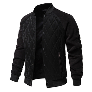 <b>Quilted</b> 100% Polyester Men’s Jackets Lightweight Insulated Winter Outdoor Jackets - Product Image 4