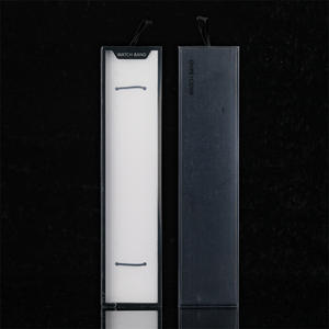 Impresión de logotipo personalizado, embalaje ecológico de lujo para correas de reloj inteligentes, caja para correas de reloj - Product Image 2