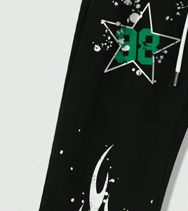 2026 Men's Flared Sweatpants High Quality Lightweight Custom 100% <b>Polyester</b> Mid Breathable Quick-drying Streetwear <b>Jogger</b> Blank - Product Image 5