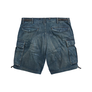 Pantalones Cortos Cargo de Mezclilla Premium Regiment Sedgwick para Hombre, Estilo Vintage, Personalizados OEM, Color Índigo, Ropa Urbana, Moda de Verano - Product Image 2