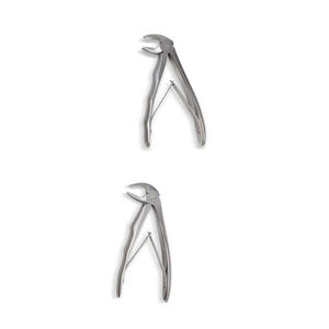Juego de Pinzas de Extracción de Dientes de Acero Inoxidable Alemán, Manuales, para Cirugía Dental - Product Image 6