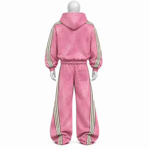 Conjunto Deportivo con Capucha Personalizado de AMSEC INDUSTRY, Color Sólido, Casual, Largo, 100% Algodón, Transpirable, en Venta - Product Image 5