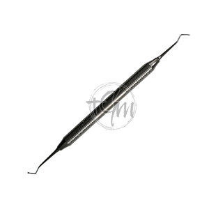 Excavador Dental Profesional de Acero Inoxidable, Instrumento Restaurador con Punta de Cuchara de Doble Extremo para la Eliminación de Caries en la Dentina - Product Image 4
