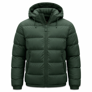 Chaqueta Acolchada para Hombre con Capucha para Pedidos al por Mayor - Proveedor Mayorista de Calidad Premium Personalizada - Product Image 1