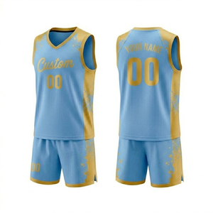 Uniformes de Baloncesto Personalizados Profesionales para Equipos al por Mayor, Conjuntos de Camisetas de Baloncesto de Malla Transpirable de Alto Rendimiento, Logotipo OEM - Product Image 1