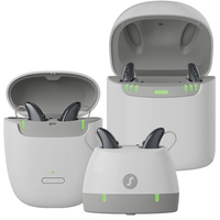 Neueste Hörgeräte Signia Pure Charge & Go BCT 7IX/T 7IX Wiederaufladbare RIC-Hörgeräte 48 Kanäle Mit Geräuschunterdrückung