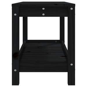 ม้านั่งไม้สนสีดำสนิท สำหรับสวน รับน้ำหนักได้ปานกลาง ทนทาน เหมาะสำหรับใช้ในลานบ้าน - Product Image 6